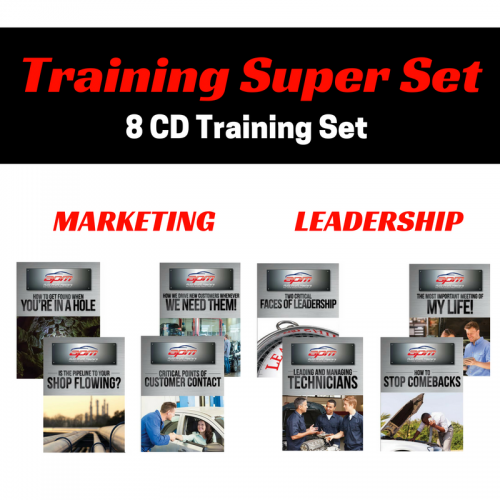 Marketing and Leadership 8 CD Super Set Auto Profit Masters Shop Owner Training